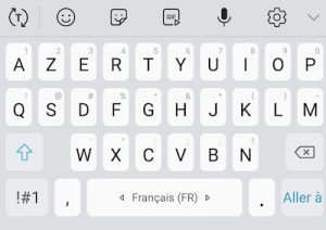 presse papier android clavier