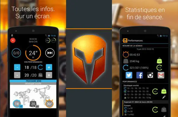 Hercule : la meilleure application de musculation sur Android