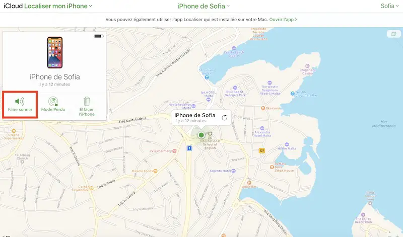 Comment faire sonner son iPhone ? 