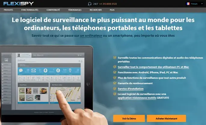 logiciel espion FlexiSpy