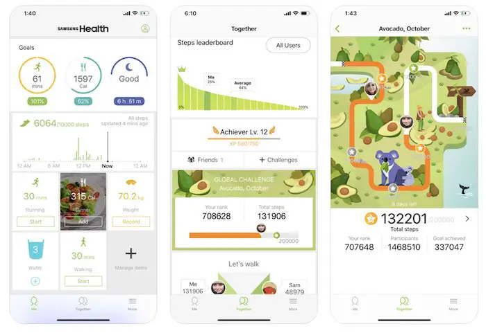 S health : Application perte de poids