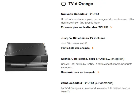 box orange 4k avis