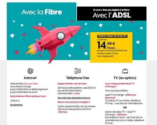 sosh offre adsl