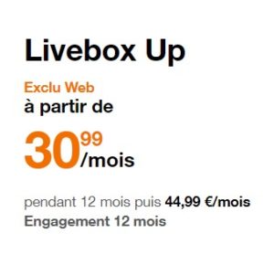 Livebox Up Orange opinion 