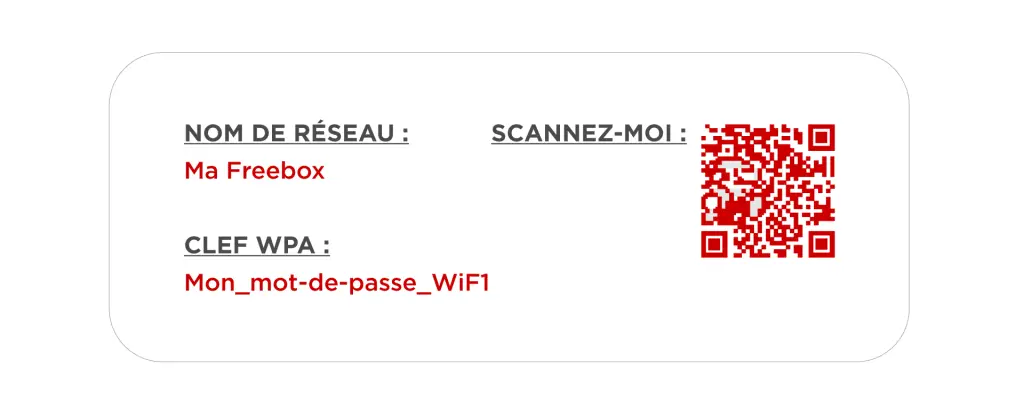 connexion wifi free qr code