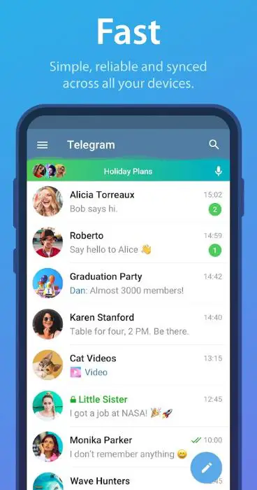 Telegram meilleure application de messagerie instantanée