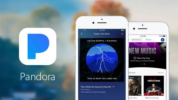 Pandora appli musique