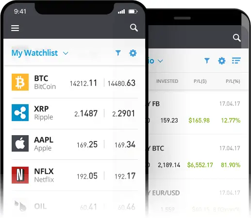 etoro application cryptomonnaie