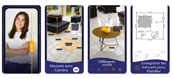 AR Ruler App app mesure réalité augmentée