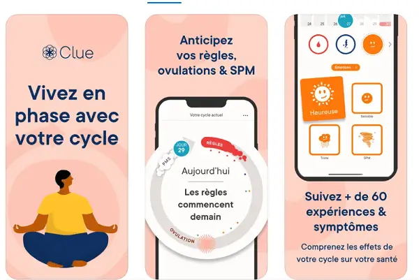 Application pour les règles : 10 applications pour suivre son cycle menstruel