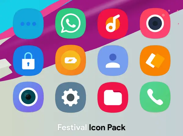 festival icon pack app