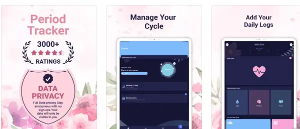 period tracker appstore