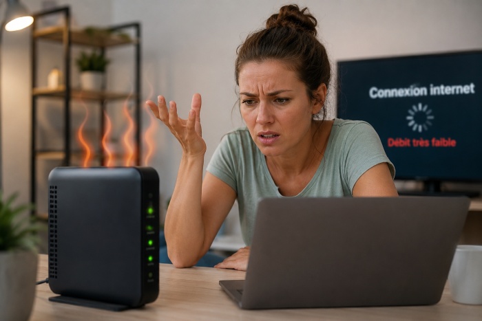 Box internet : pourquoi votre débit ralentit pendant la canicule ?